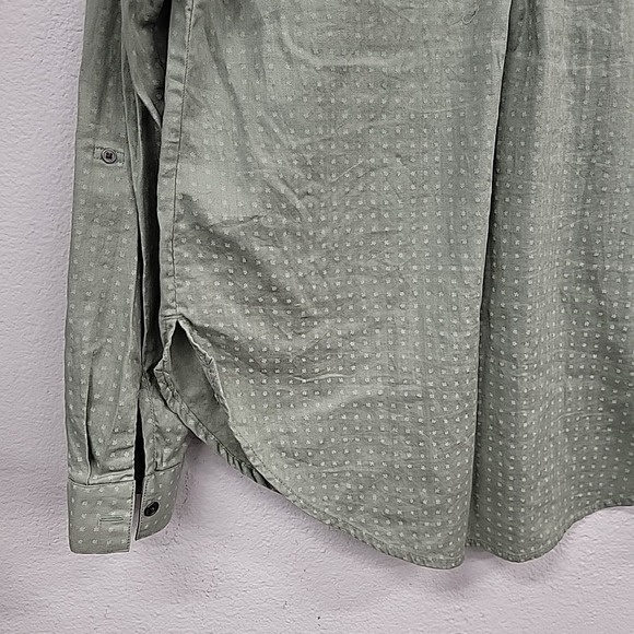 Columbia Hooded Long-sleeve BU Top, Medium, Green - Picture 8 of 11